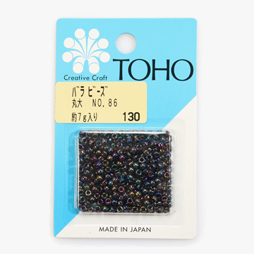 [토호] 원형의 공예용 바라비즈 - 86(대) bara#650-86(대) (set)