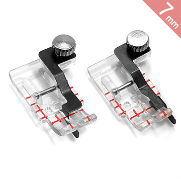 [자노메] 클리어 뷰 퀼팅 노루발 7mm[Clear View Quilting] (개)