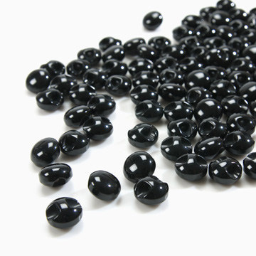 [장식부자재] 터널형 콩단추 11.5mm-100개 1SET (set)