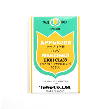 [튤립] 고급아플리케바늘-長 TQ-013(33*0.46) (개)