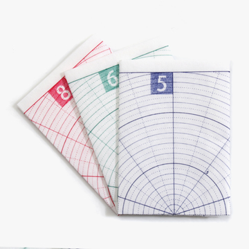 [크로바] 서클 레이스 가이드 시트 3종 57-810