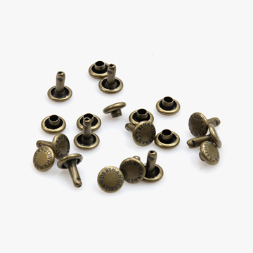 [바이핸즈] 신주 장식용 양면리벳(8mm x 9mm) - 청동 (set)
