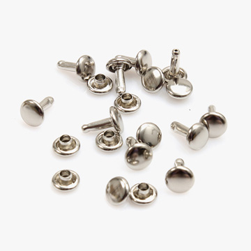 [가방부자재] 신주 장식용 양면리벳(8mm x 11mm) - 니켈 (set)