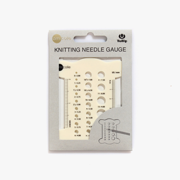 [튤립] 아미꼬레 보빈형 뜨개바늘 게이지 - 크림 AC-054 (개)
