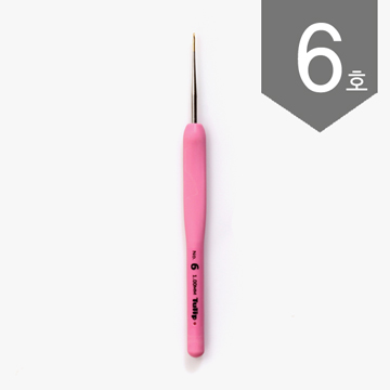 [튤립] 에티모 로즈 레이스용 코바늘 - 6호 TEL-06 (개)