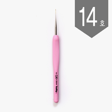 [튤립] 에티모 로즈 레이스용 코바늘 - 14호 TEL-14 (개)