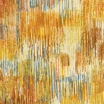 [로버트카프만] 퓨전스 브러쉬워크 프린트원단 - 골드 (1/2Yd)