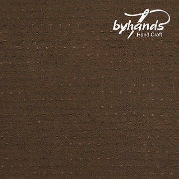 [바이핸즈] 미니도트 선염체크원단 - 코코아브라운(더블롤링 10YD) (개)