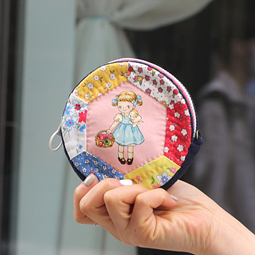 [바이핸즈] 퀼트패키지 소품 - 루시 써클 지갑 (개)