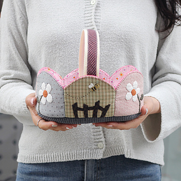 [바이핸즈] 퀼트패키지 소품 - 피치바구니 2 (개)