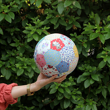 [바이핸즈] 퀼트패키지 소품 - 피드색 축구공 (개)