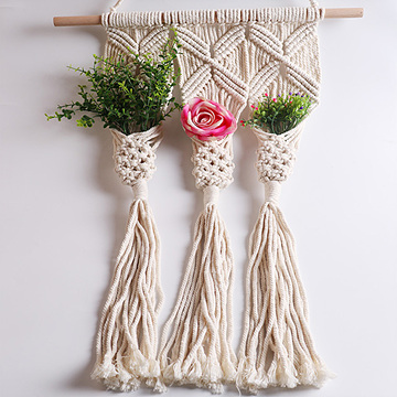 [마크라메완제품] 마크라메 월행잉 플랜트 (개)