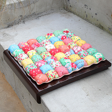 [바이핸즈] 퀼트패키지 소품 - 올록볼록 퍼프방석 (개)