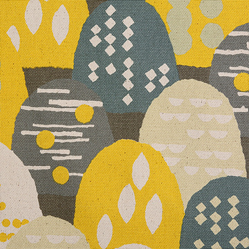 [코스모] 북유럽의 숲 21705 02 옥스포드 프린트원단 - 카키 (1/2Yd)