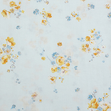 [유와] 샤르망 컬렉션 플라워 셔팅 프린트원단 - 옐로우 (1/4yd) (D01)CC823091-2 (개)