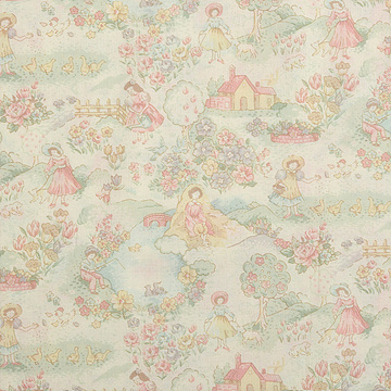 [유와] 페이버릿 타임 셔팅 프린트원단 - 페일 (1/4yd) (D02)829657-C (개)