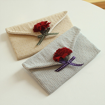 [바이핸즈] 퀼트패키지 소품 - 카네이션 용돈 봉투(2개 세트) (개)