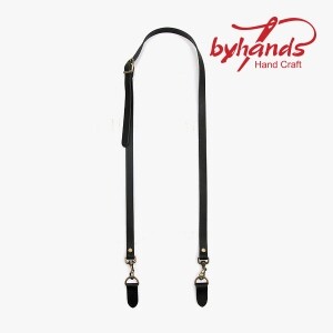 바이핸즈 버클장식 통가죽 청동 골드 숄더 크로스핸들(115cm) 40-1150 ※ (개)