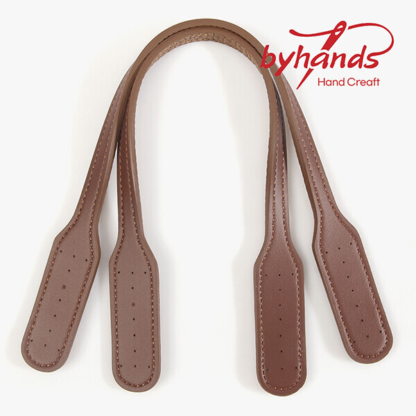 [바이핸즈] 엠보무늬 가죽 토트핸들 36cm 40-5701(S)