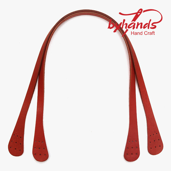 [바이핸즈] 내추럴 고급 통가죽 물방울 숄더핸들(49.5cm) BY40-5002