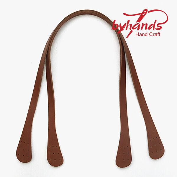 [바이핸즈] 내추럴 고급 통가죽 물방울 숄더핸들(49.5cm) BY40-5002