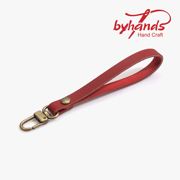 퀼트의시작은? 엔조이퀼트와 함께,내츄럴 통가죽 미니 스트랩(11.5cm) 20-1814 ※