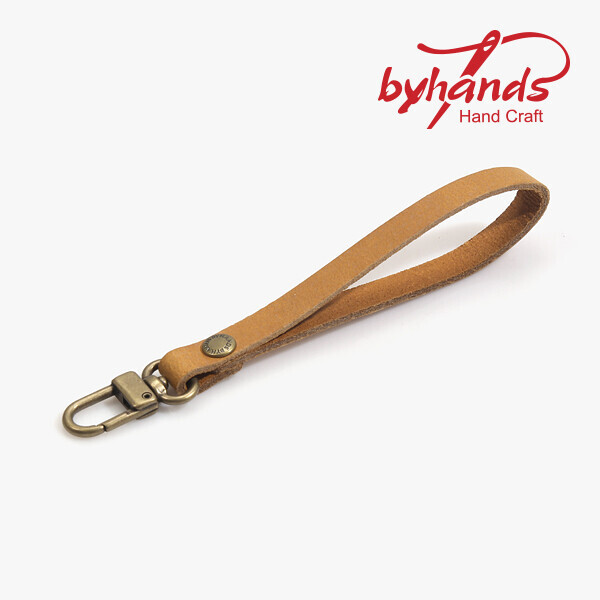 퀼트의시작은? 엔조이퀼트와 함께,내츄럴 통가죽 미니 스트랩(11.5cm) 20-1814 ※
