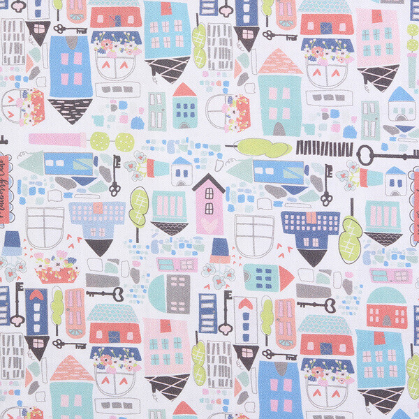 퀼트 천원단 라일리블레이크 면프린트 수입원단 - 멀베리 래인 하우스 ☆