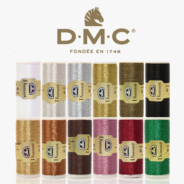 퀼트의시작은? 엔조이퀼트와 함께,[DMC] 디아망뜨 메탈릭 자수사 - 색상선택 §
