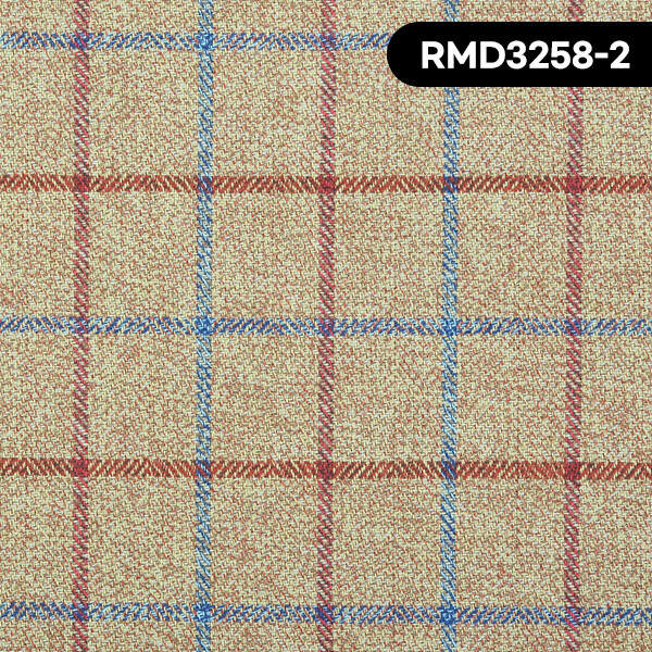 [멀베리] 베이직 트위드 체크 기모원단 - RMD3258 ☆