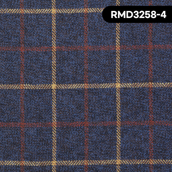 [멀베리] 베이직 트위드 체크 기모원단 - RMD3258 ☆