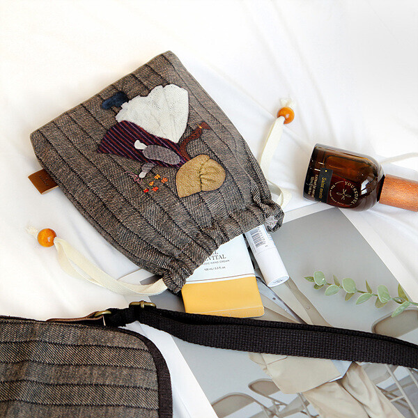 [퀼트 초보자용] 퀼트패키지 가방 -  선보넷 시즌2 (숄더백 & 조리개 파우치)