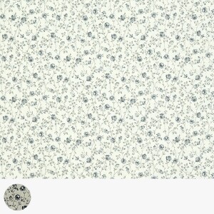 퀼트천 꽃무늬 안감 면원단 - 에리카 ☆ (1/2Yd)