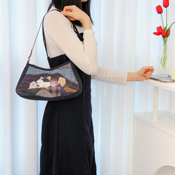 [퀼트 초보자용] 퀼트패키지 가방 - 푸르른언덕 시즌2 (숄더백)