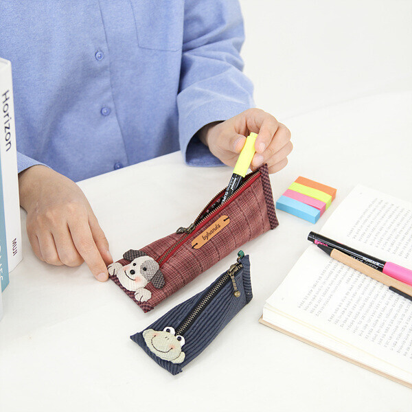 [바이핸즈] 퀼트패키지 소품 - 강아지 필통 & 개구리 케이스