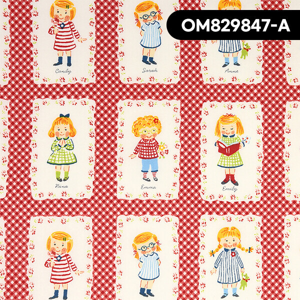 퀼트의시작은? 엔조이퀼트와 함께,[유와] 원마일 로제즈 아윌포토 프린트원단 - OM829847 ☆