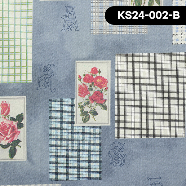 [유와] 고노 사나에 로즈카드 프린트원단 - KS24-002 (1/4yd)☆