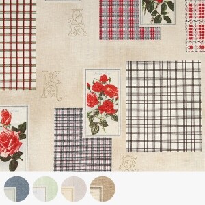 [유와] 고노 사나에 로즈카드 프린트원단 - KS24-002 (1/4yd)☆ (개)