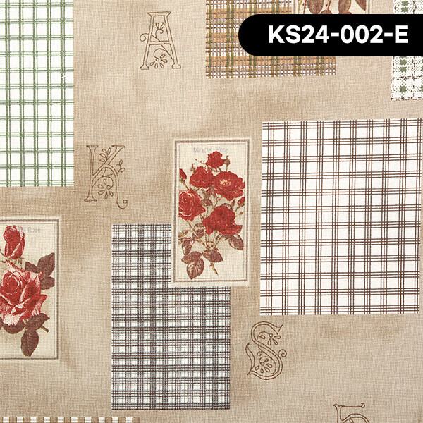 [유와] 고노 사나에 로즈카드 프린트원단 - KS24-002 (1/4yd)☆
