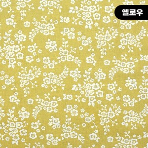 [수입원단] 대폭 면원단 베이직 플라워 코튼프린트원단 ☆ (1/2Yd)