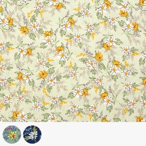 [수입원단] 대폭 면원단 컨트리 플라워 코튼프린트원단 ☆ (1/2Yd)