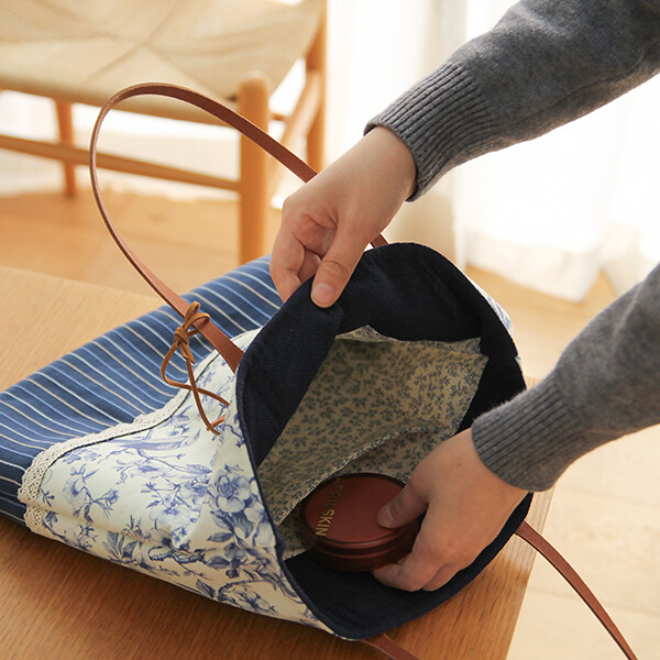 [바이핸즈] 퀼트패키지 가방 - 뜨왈드주이 클래식 에코백