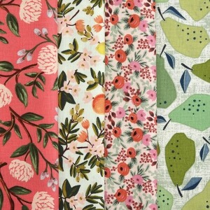 [원단패키지] 코튼스틸 5010 프린트 4종 - 45cm x 26cm USH5010 (set)