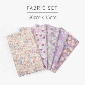 [원단패키지] 세븐베리 5466 프린트 5종 - 30cm x 35cm JSH5466 (set)