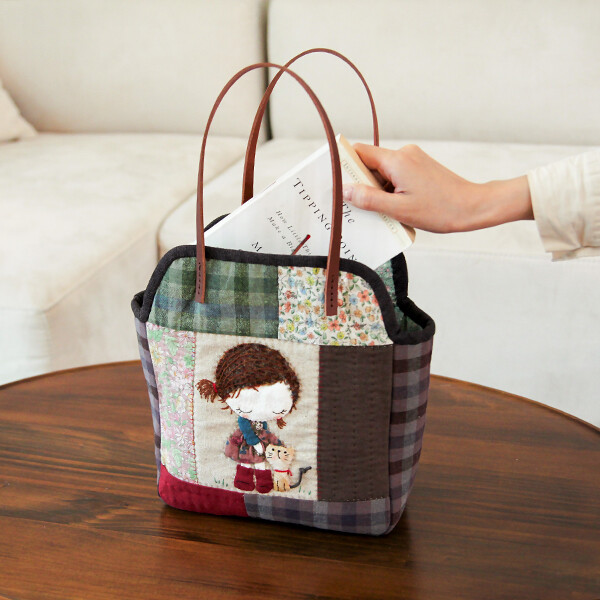 [바이핸즈] 퀼트패키지 가방 - 마이펫 토트백