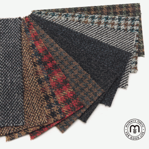 [실물스와치] 멀베리 기모 트위드 원단 10종(무지,헤링본,잔체크) 일본수입 SW-RMD-01 (개)