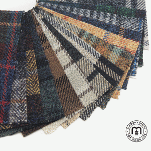 [실물스와치] 멀베리 기모 트위드 원단 14종(라인,큰 체크) 일본수입 SW-RMD-02 (개)