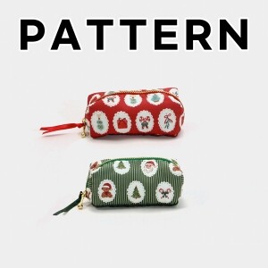 [바이핸즈] 퀼트도안 - 크리스마스 파우치 2개 세트 (개)