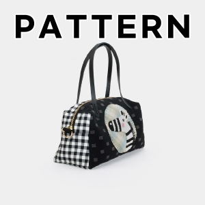 [바이핸즈] 퀼트도안 - 말이오 보스턴백 (개)