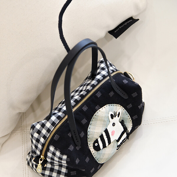 [바이핸즈] 퀼트패키지 가방 - 말이오 보스턴백